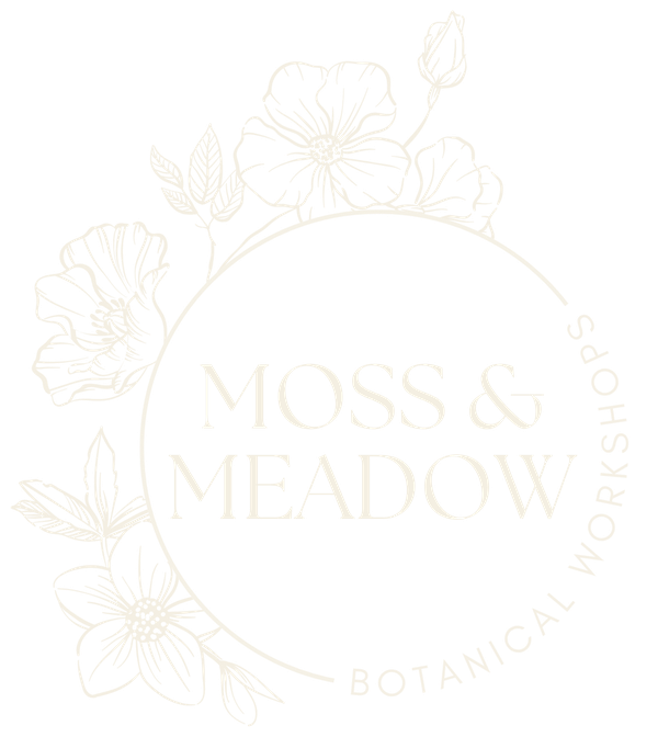 Moss & Meadow circular badge logo
